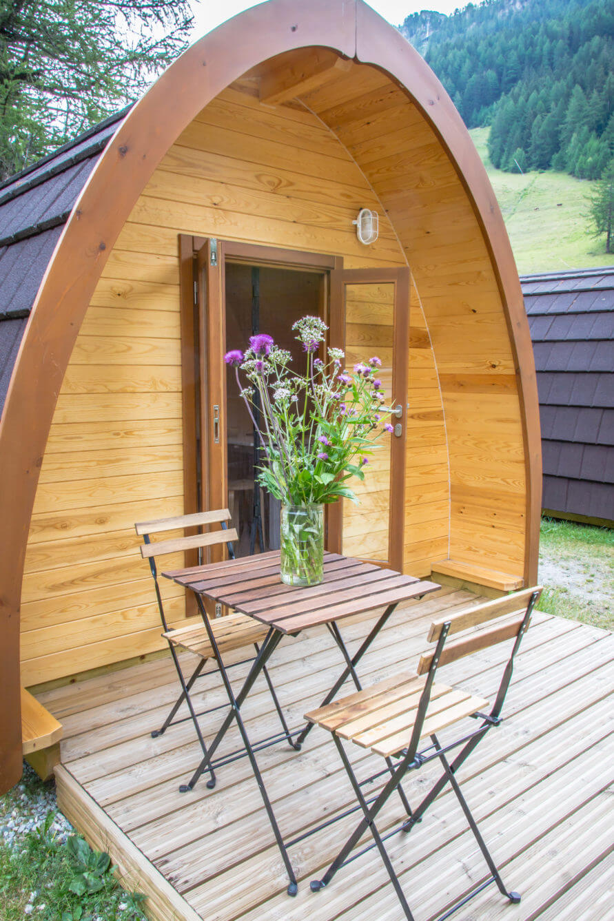 4 BEDS CAMPING POD AVAILABLE FROM JULY 8-10Th – 65 €!